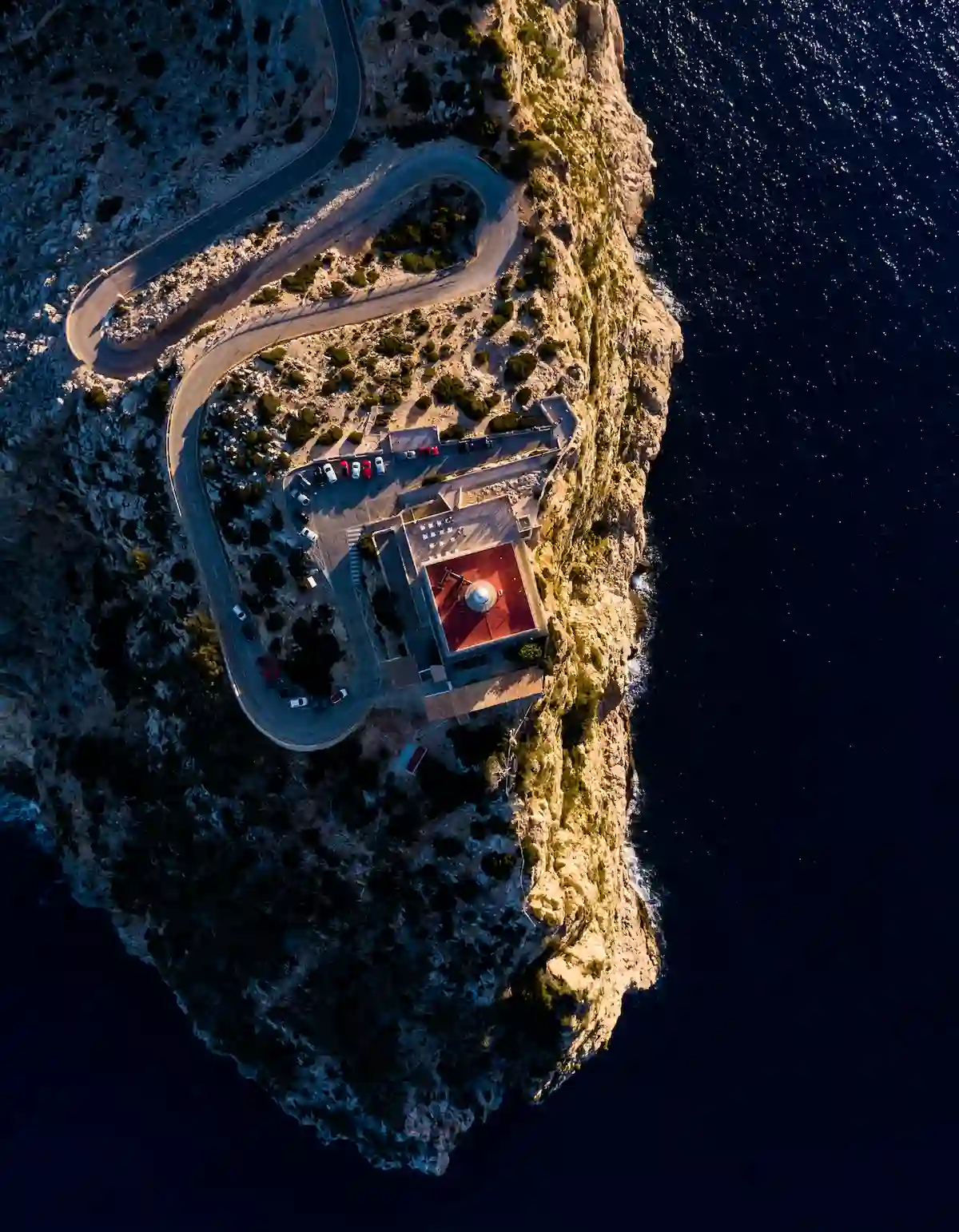 Aerial California property view used for site planning reference