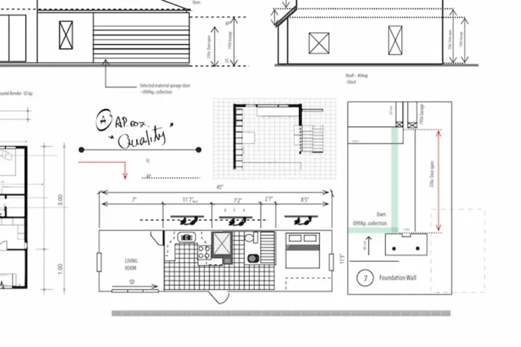 Structural engineering permit plans