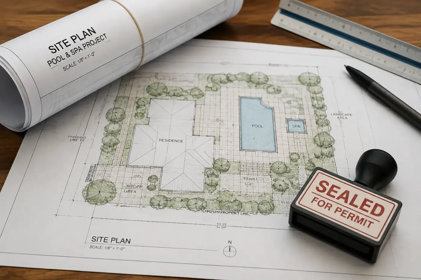 As-built existing conditions drawing