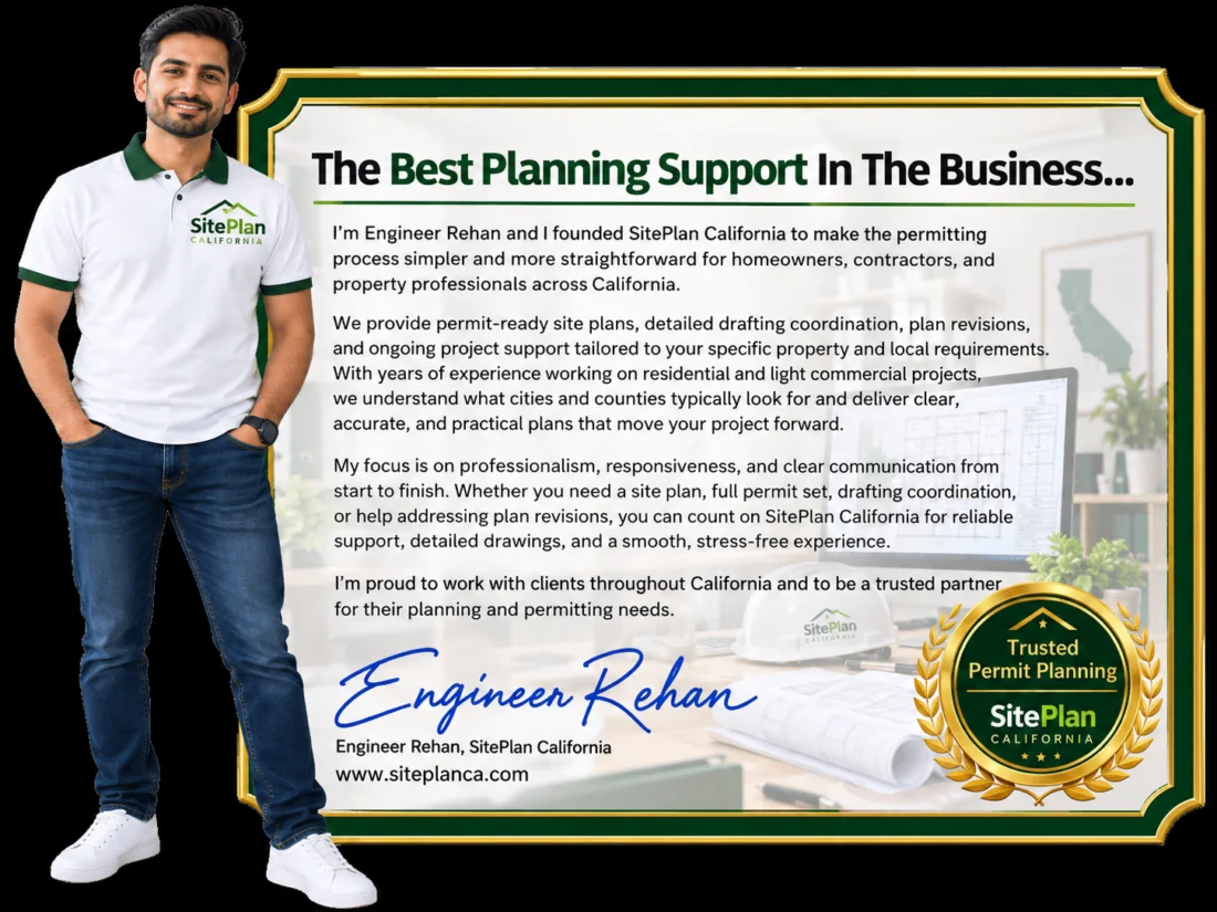 Engineer Rehan - SitePlan California planning support