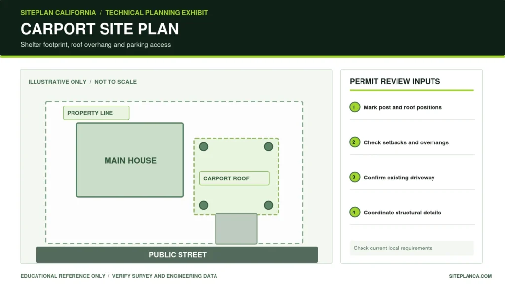 Site plan drafting and property review process