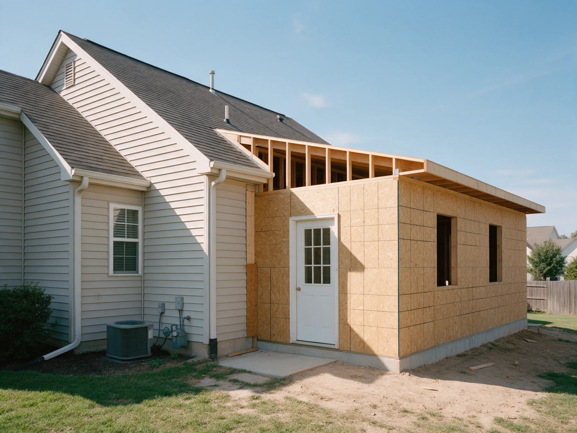 Illustrative home additions project