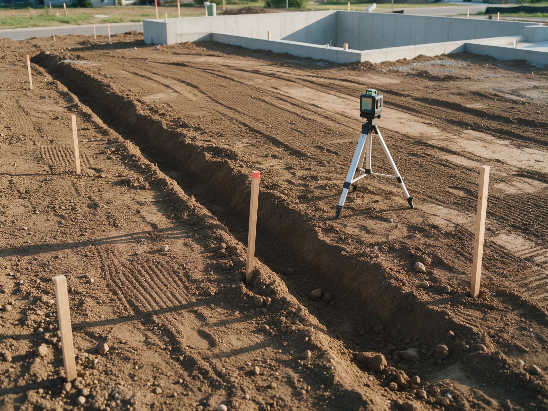 Illustrative imagery for Grading, Drainage & Civil Plans