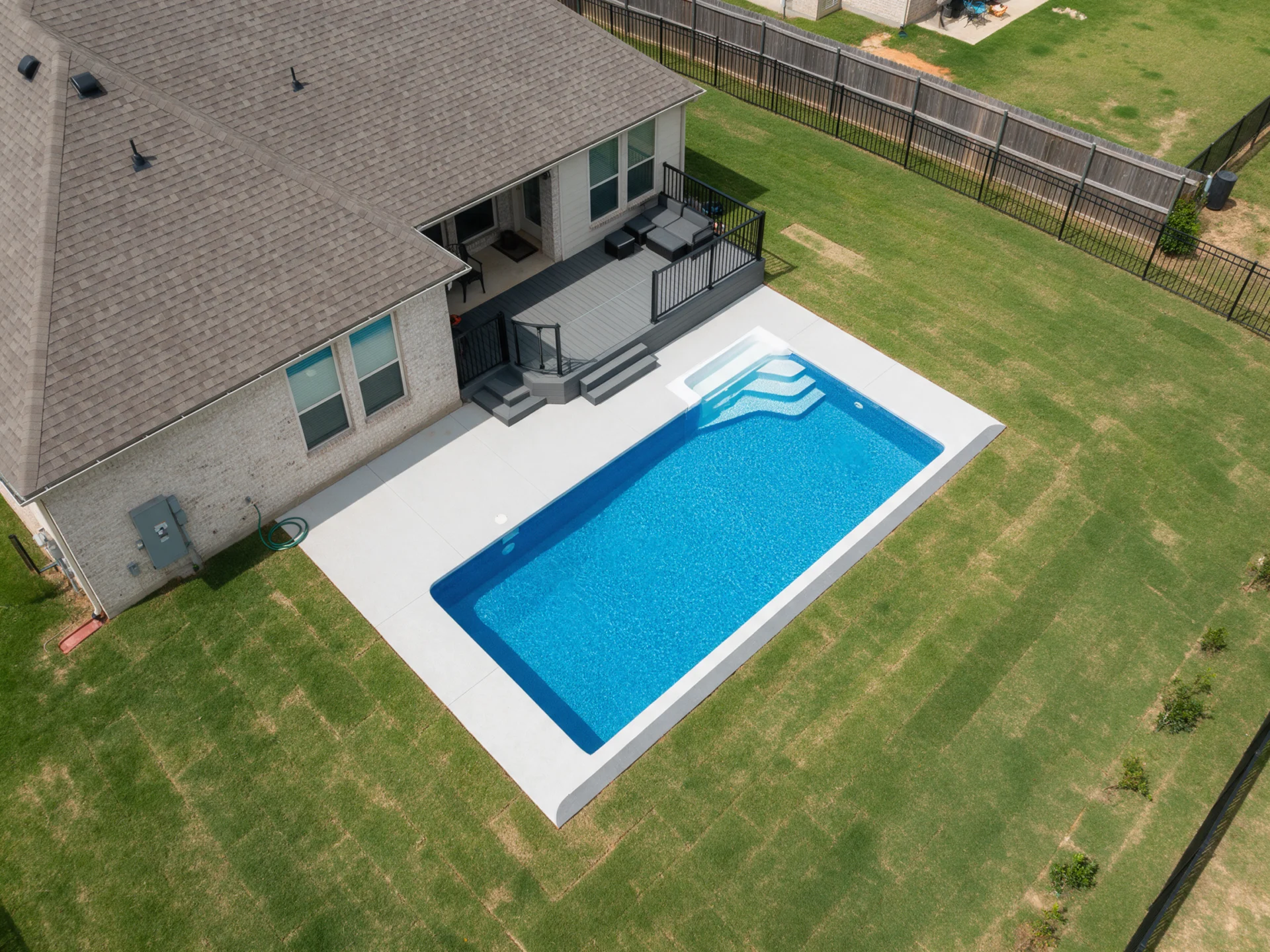Illustrative pools, patios & pavers project
